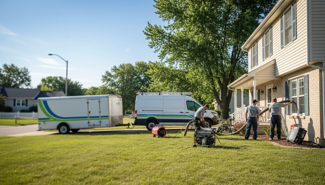 Flooded Basement Restoration And Cleanup With Repair in Chester, NE near me